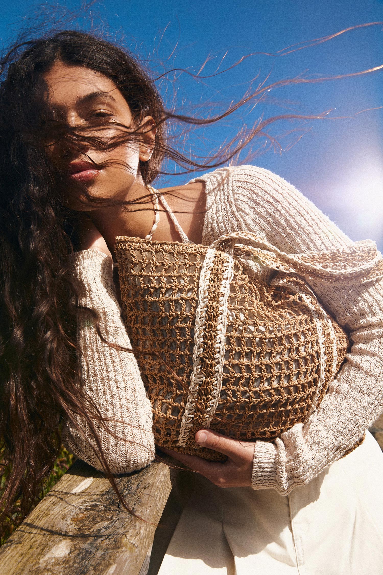 Contrast shopper bag - Image 2